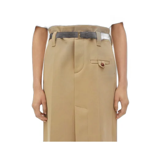 Cotton Canvas Skirt