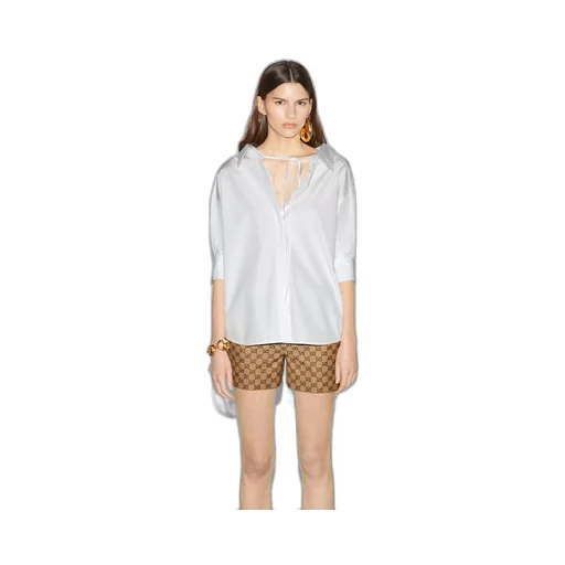 Heavy cotton poplin shirt