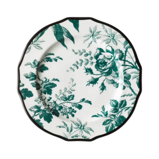 Herbarium dessert plate, set of two