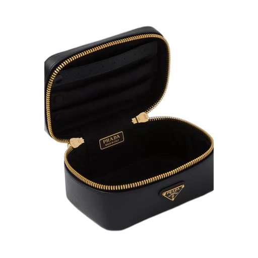 Saffiano leather beauty case