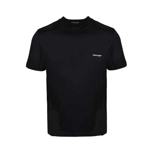 Basic Small Logo Round Neck T-Shirt