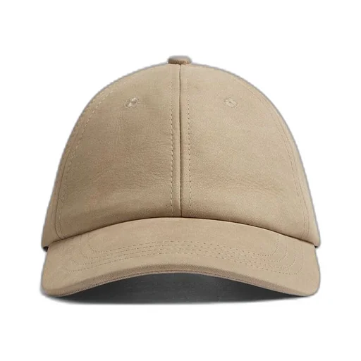 Printed Leather Cap