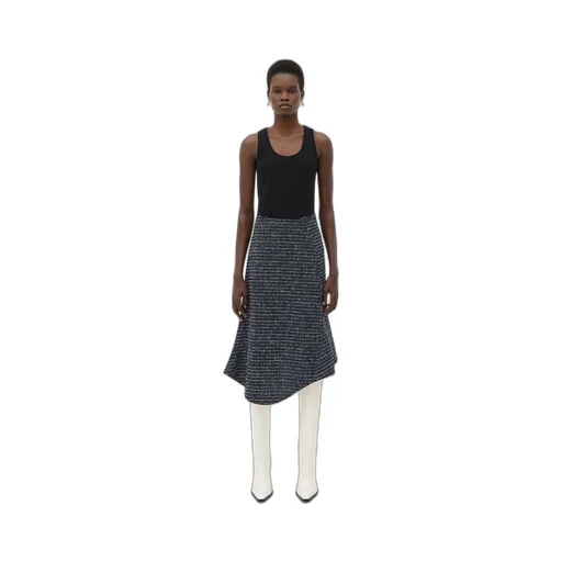Structured Tweed Skirt
