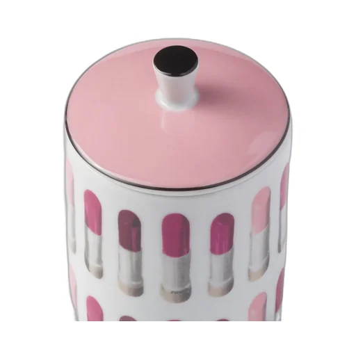 Porcelain scented candle - Lipstick Style