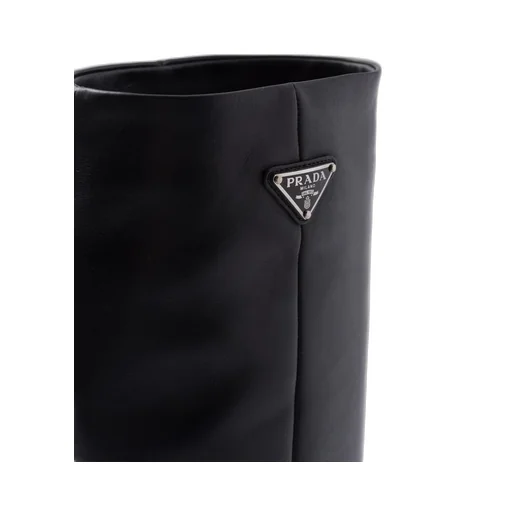 Leather boots