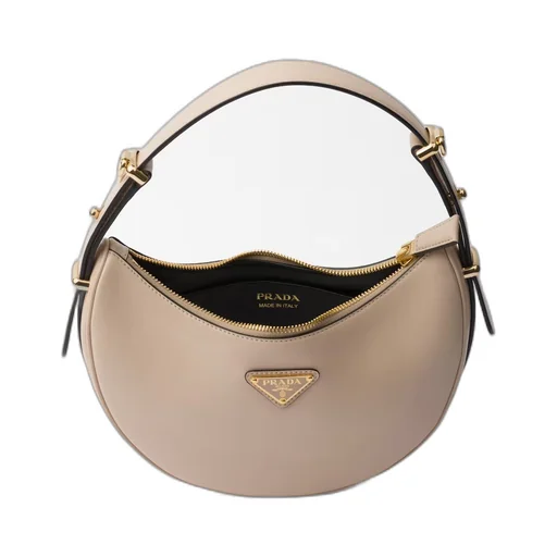 Prada Arqué leather shoulder bag