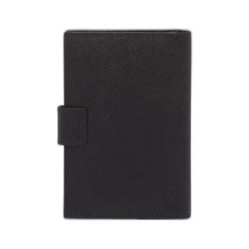 Saffiano leather passport holder