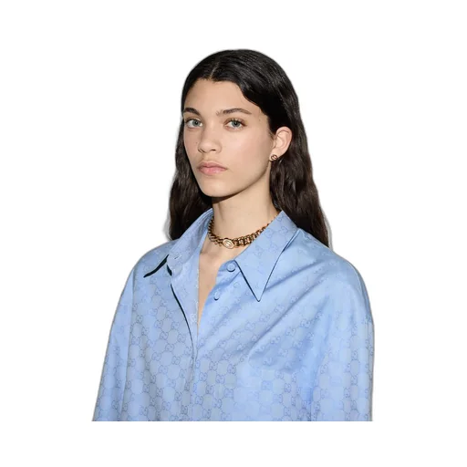 GG Supreme cotton shirt