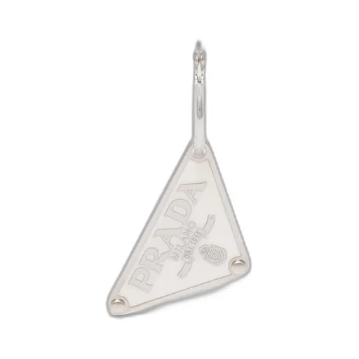Prada Symbole pendant left earring