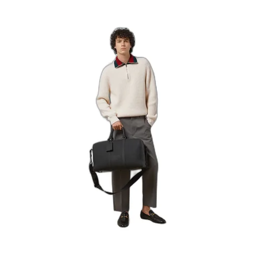 GG rubber-effect medium duffle bag