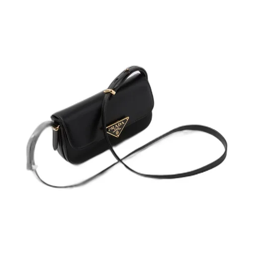 Leather shoulder bag