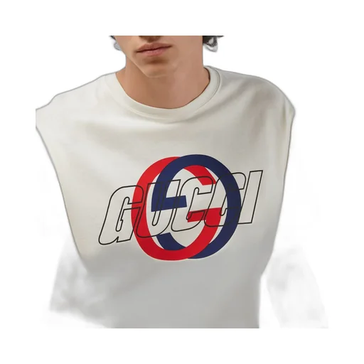 Cotton jersey printed T-shirt
