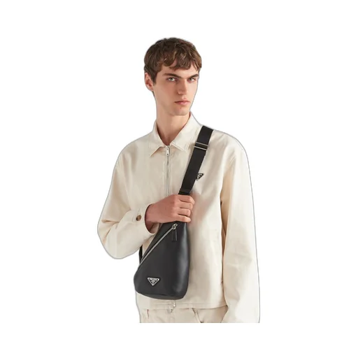 Prada Cross leather bag