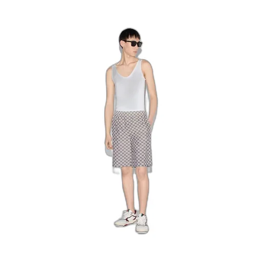Cotton jersey tank top with Web