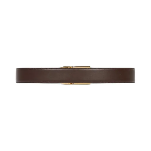 Reversible belt with Square G buckle