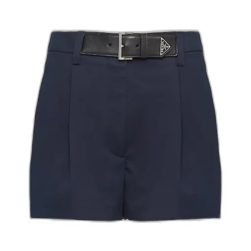 Gabardine shorts