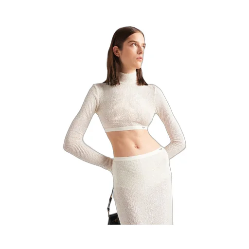 Sequined stretch top