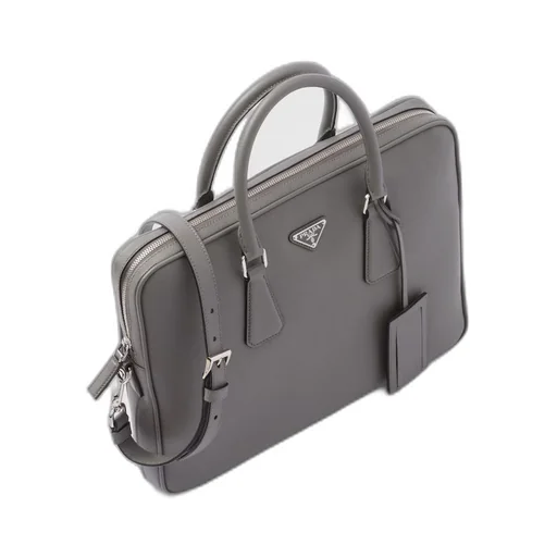 Saffiano Leather Work Bag