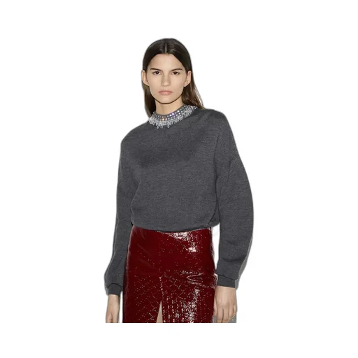 Fine knit wool jumper