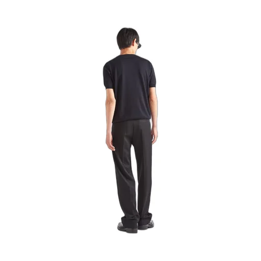 Wool and cashmere crew-neck sweater