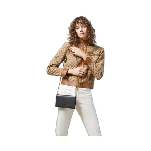 GG Marmont leather mini chain bag