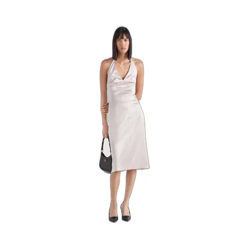 Re-Edition 1995 satin halter dress