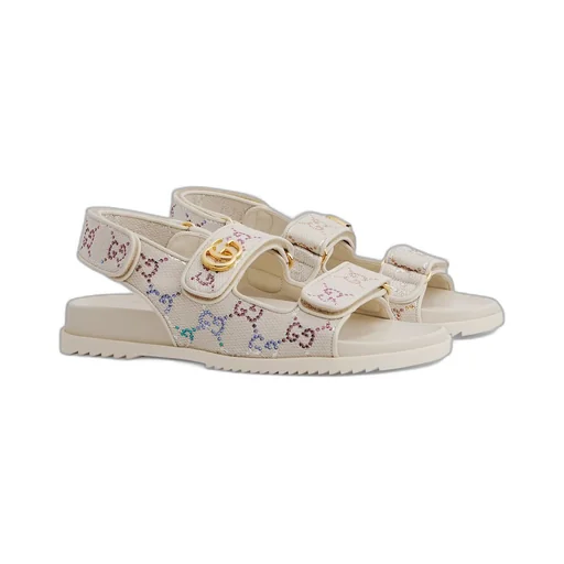 Women's sandal with Double G