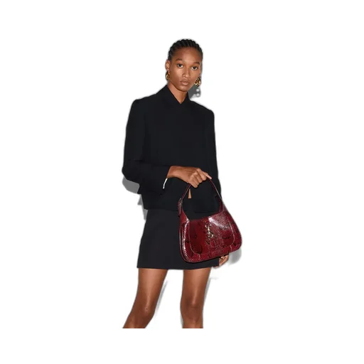 Gucci Jackie python shoulder bag