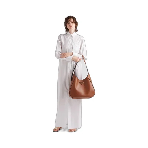 Poplin chemisier dress