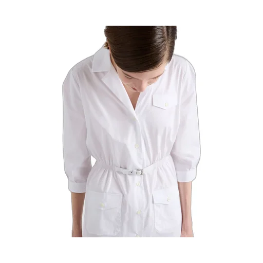 Poplin mini-dress