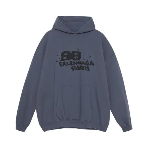 Hand-Drawn BB Icon Hoodie Large Fit