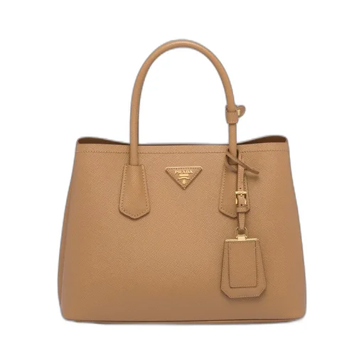 Small Saffiano Leather Double Prada Bag
