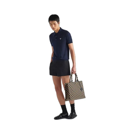 Cashmere polo shirt