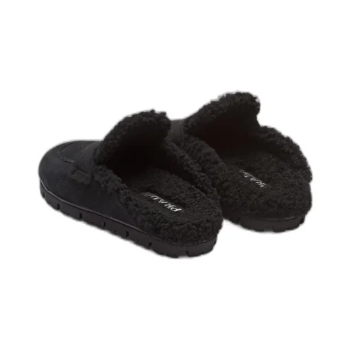 Shearling slippers