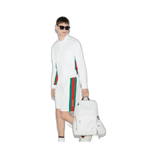 Long sleeved polo shirt with Web