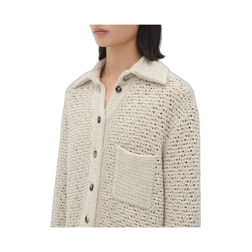 Cotton Crochet Shirt