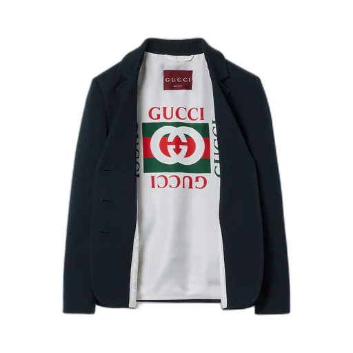 Cotton jersey jacket