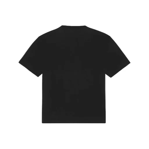 Logo Pattern Round Neck T-Shirt