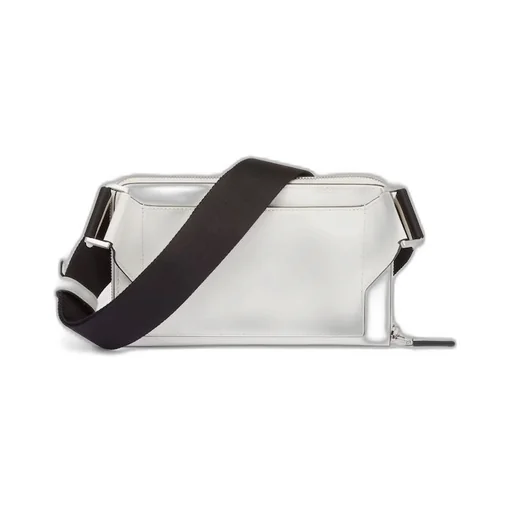 Saffiano leather belt bag