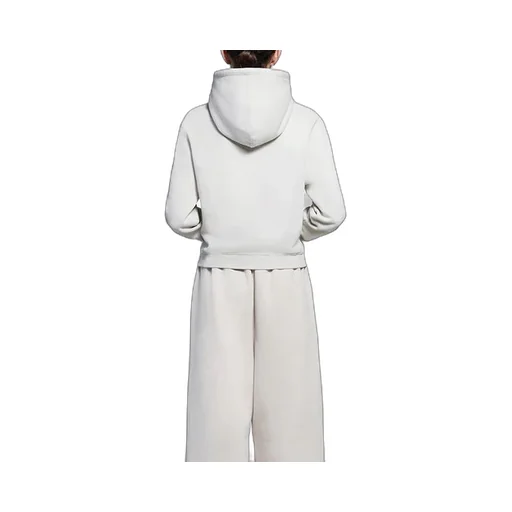 Fashion Week Shrunk Hooded Sweatshirt Grey