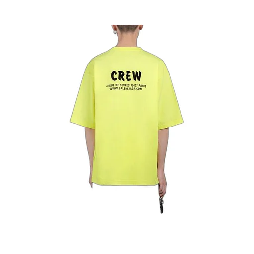 Crew Alphabet Printing T-Shirt
