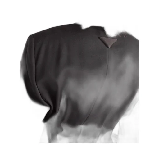 Single-breasted wool jacket