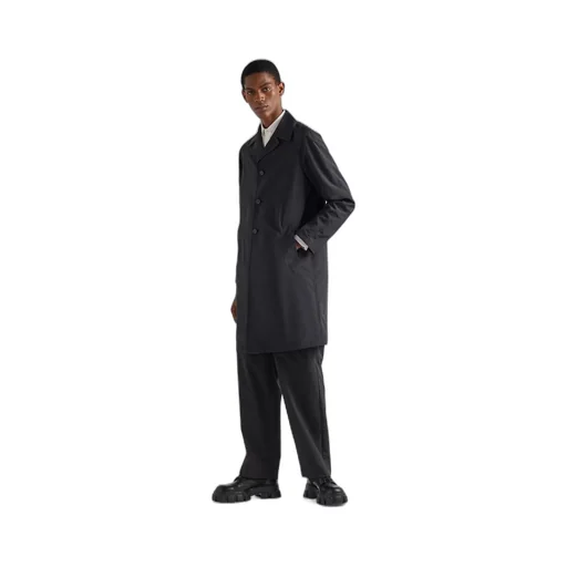 Wool blend coat