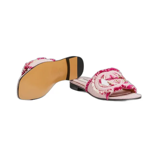 Women's Interlocking G slide sandal