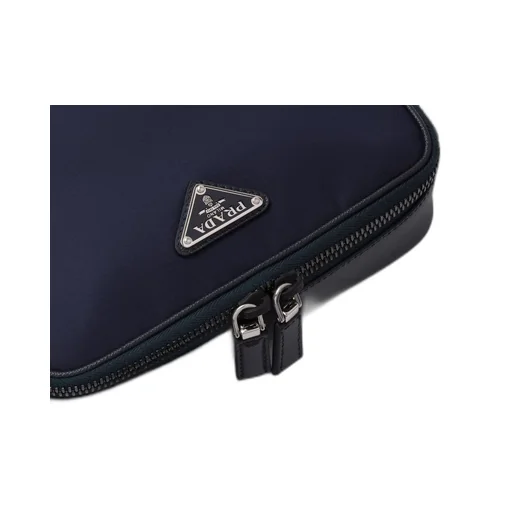Prada Brique Re-Nylon and Saffiano leather bag