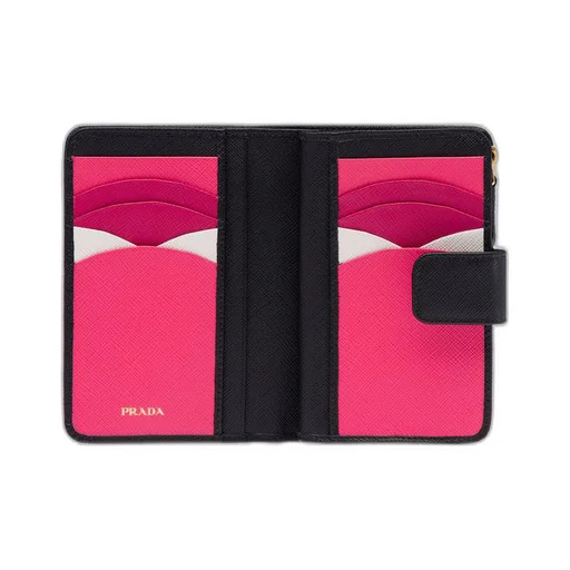 Small Saffiano Leather Wallet