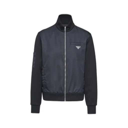 Sweatshirt with Re-Nylon details