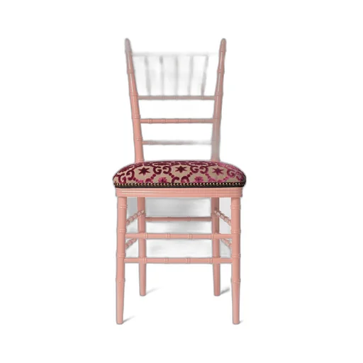 Chiavari chair with GG jacquard