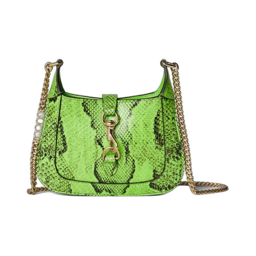 Gucci Jackie Notte python mini bag