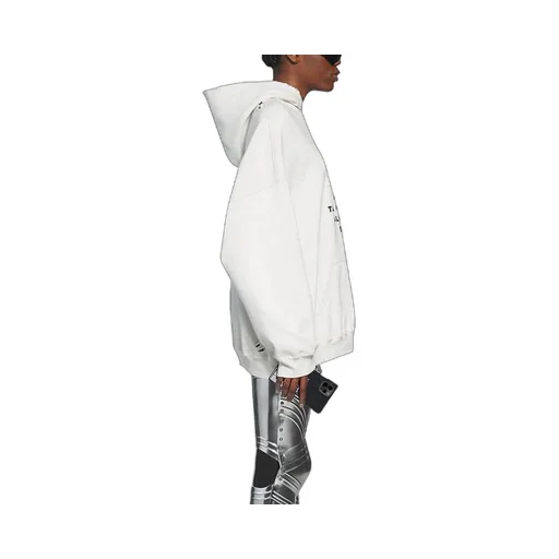 Hi My Name Is Alphabet Print Hoodie